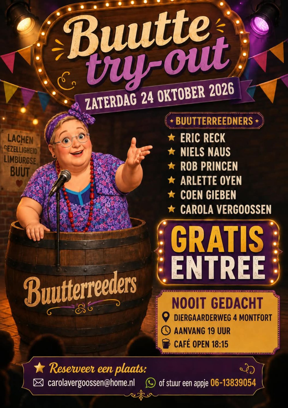 Foto van Buutte try-out