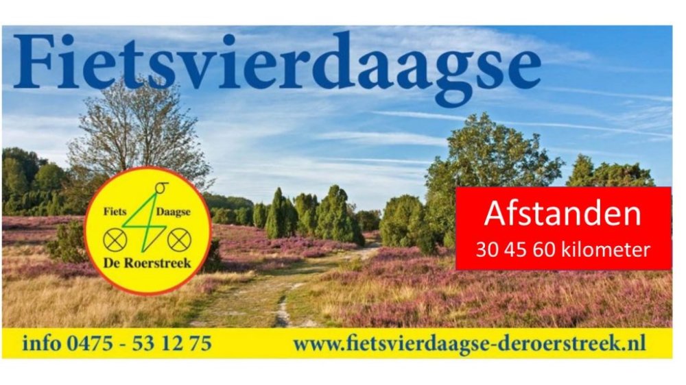 Foto Fietsvierdaagse de Roerstreek